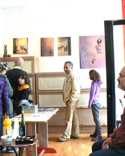 Artistes de l'Association des Ateliers du Père Lachaise Associés