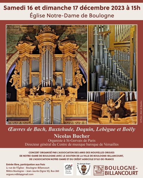Amis de l'Orgue de la Cathédrale Sainte-Geneviève de Nanterre