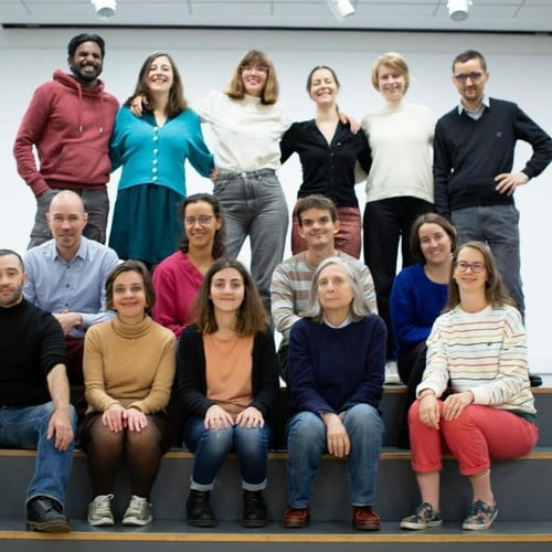 Photo de groupe de l'Association SCRIBE-Paris