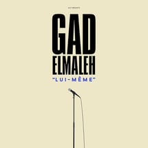 affiche spectacle ""Lui-même" de Gad Elmaleh