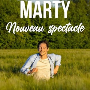 affiche spectacle Thomas Marty