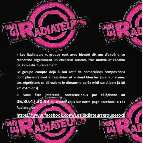 Les Radiateurs officiel 1