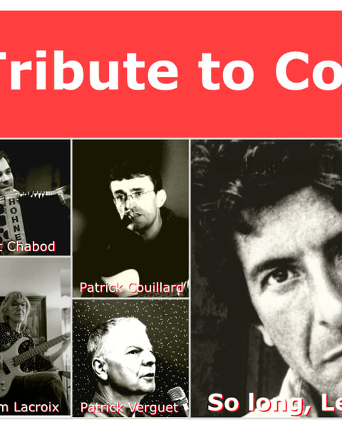 affiche Tribute to Cohen