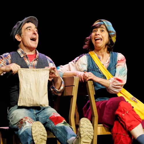 spectacle pour enfants "Grande soeur, petit frère" d'après un conte d'Andersen