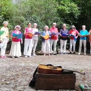 Le choeur Un peu d'airs à Montrieux-le-vieux