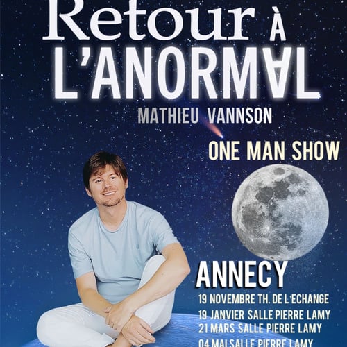 Soirée humour à ANNECY le mercredi 20 mai