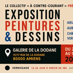 Affiche exposition juin 2026