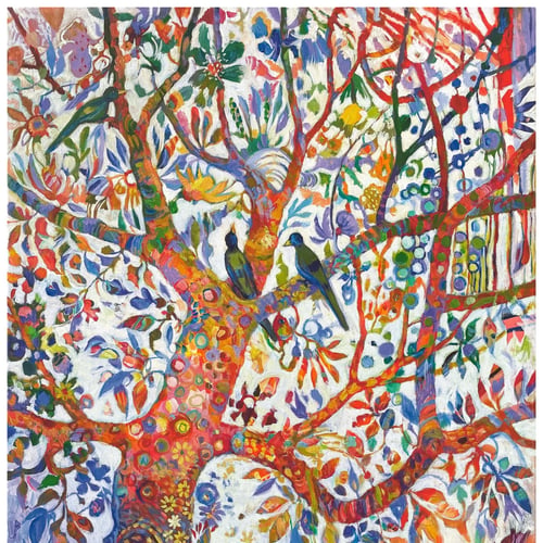 "Fais un voeu" - Art onirique en Occitanie, de l'artiste ariégeois, visible dans sa Galerie Garuet à St-Lizier