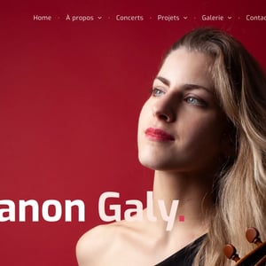 Manon Galy, violon