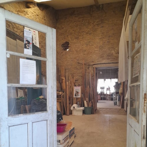 Entrée de l'atelier