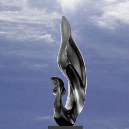 Sculpture Bronze Voltige de Nuit